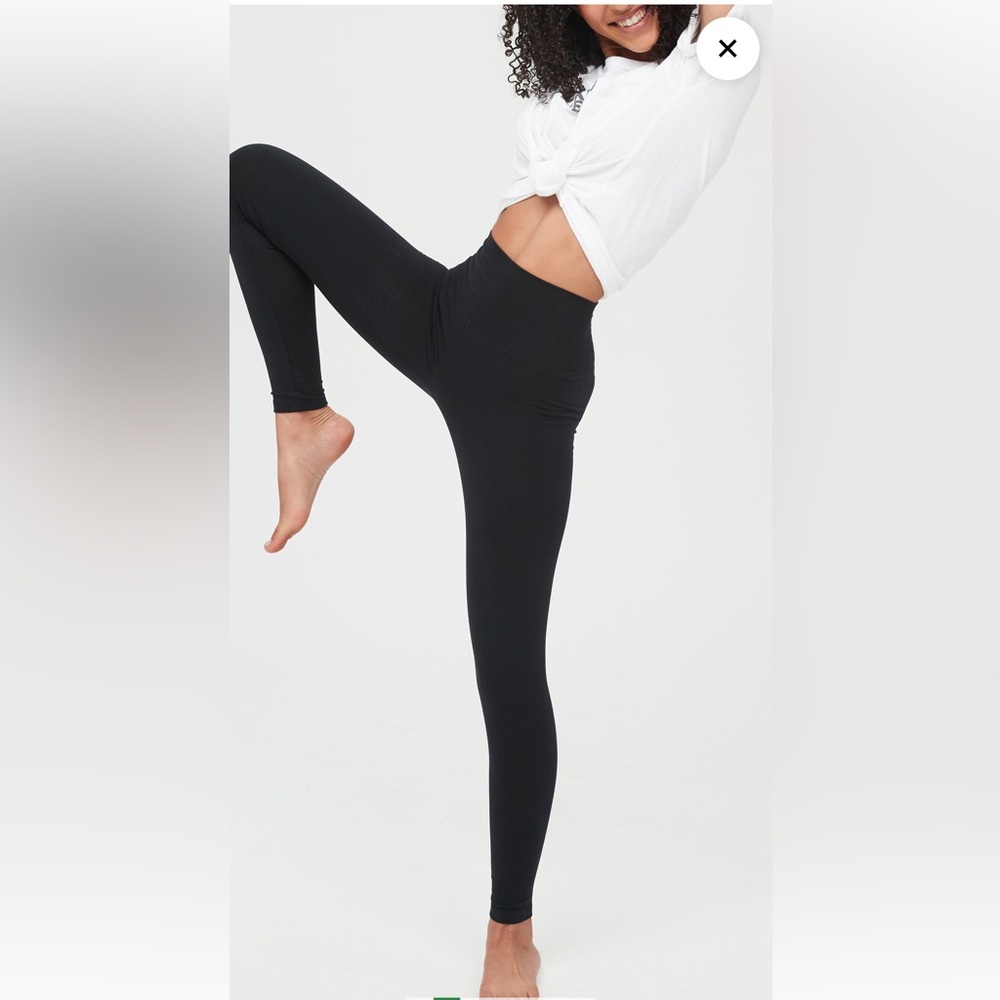 OFFLINE BY AERIE OG BLACK HIGH WAISTED LEGGING size medium, NWT two pair bundle